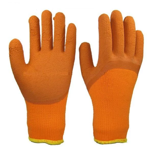 Перчатки акриловые утепленные